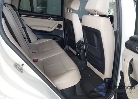 2017 BMW X3 Sdrive28I z USA, uszkodzony, nr VIN 5UXWZ7C37H0V93428